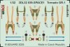 Eduard 3DL32039 Tornado GR.1 seatbelts SPACE for ITALERI (3D Decals) 1/32